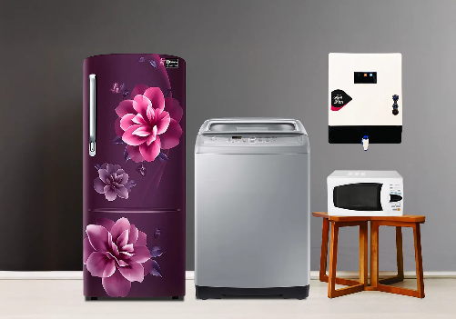  Fridge, Washing Machine, Microwave and RO Combo